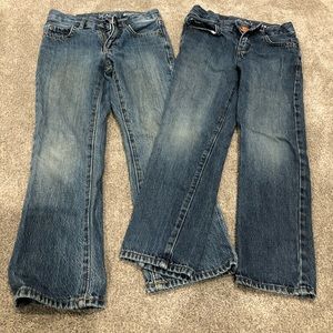 Lot of boys jeans -size 6